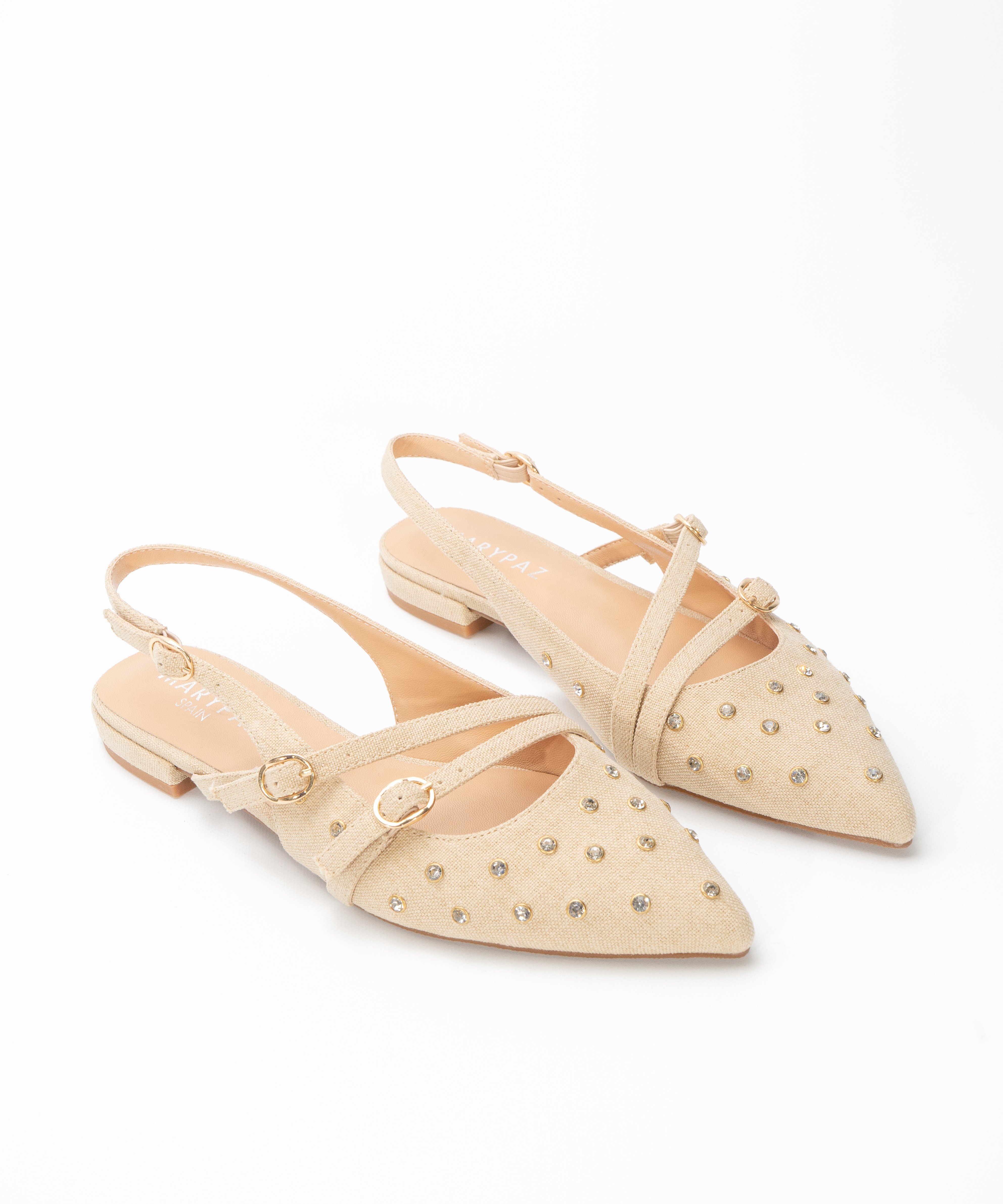 Zapato destalonado cristal